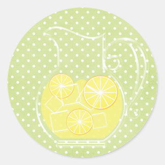 Lemonade Classic Round Sticker