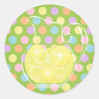 Lemonade Classic Round Sticker