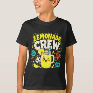 Lemonade crew funny cute kids lemonade stand T-Shirt