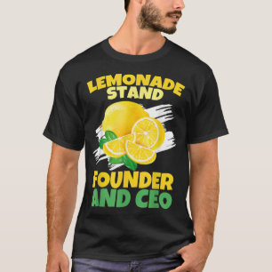 Lemonade Crew Funny Stand Gifts for Kids Lemon Lov T-Shirt