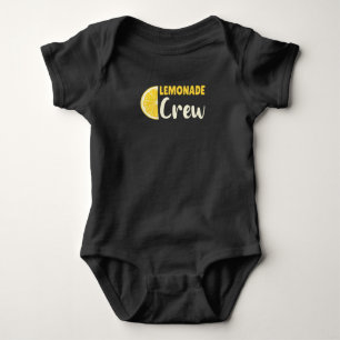 Lemonade Crew Kawaii Summer Fruit Lemon Baby Bodysuit