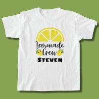 Lemonade Crew Personalized Lemonade Stand