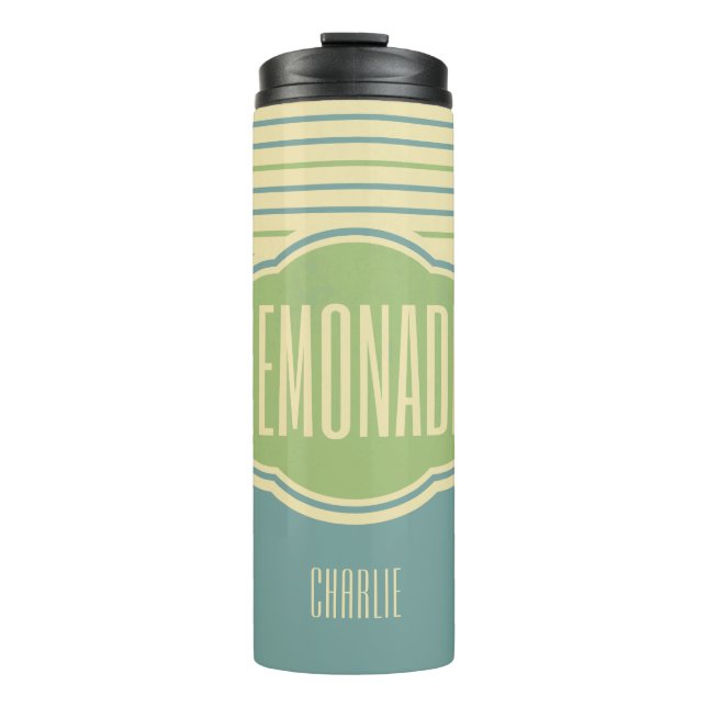 "Lemonade" custom name tumbler