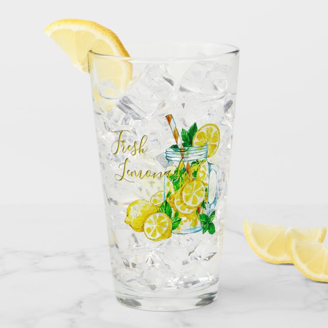 Lemonade  glass (Front Ice)
