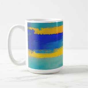 "Lemonade Lullaby" Abstract Art Coffee Mug