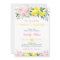 Lemonade Main Squeeze Pink Gold Bridal Shower