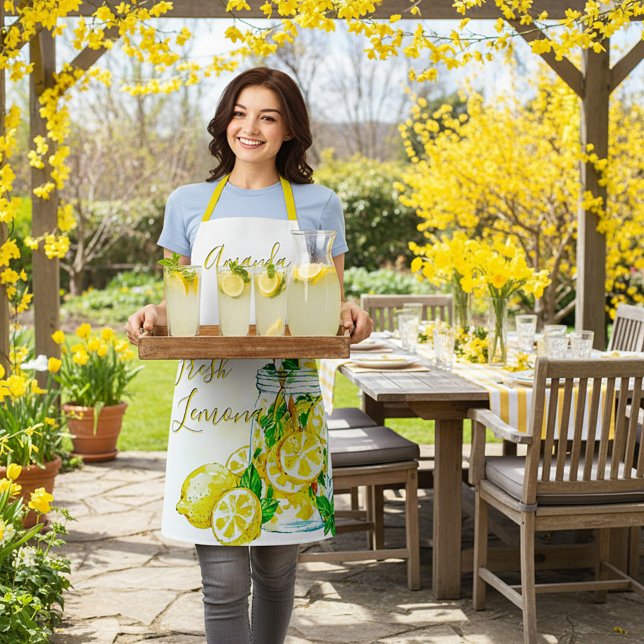 Lemonade  personalized apron (Creator Uploaded)