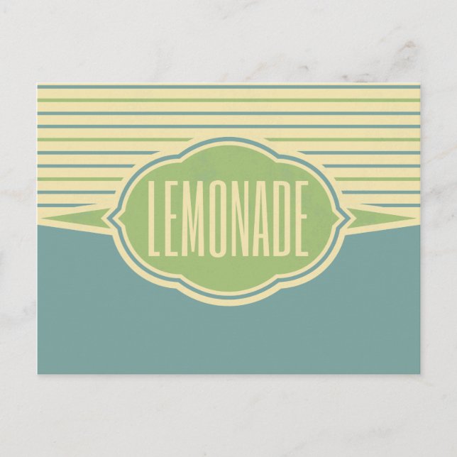 “Lemonade” postcard (Front)