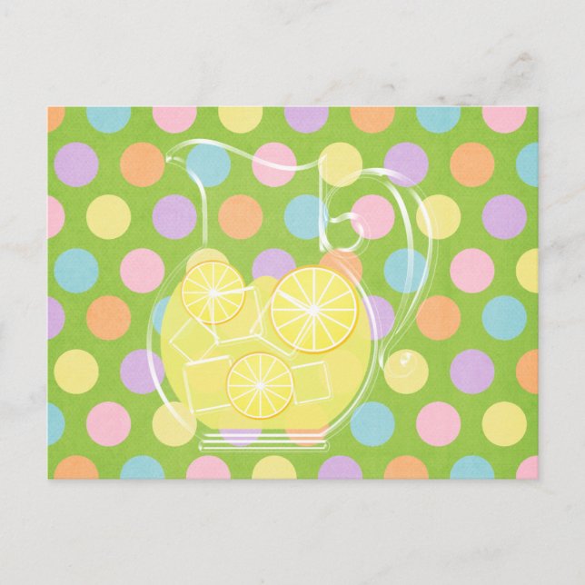 Lemonade Postcard (Front)