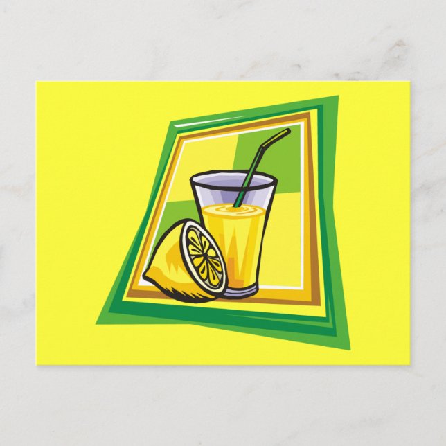 Lemonade Postcard (Front)