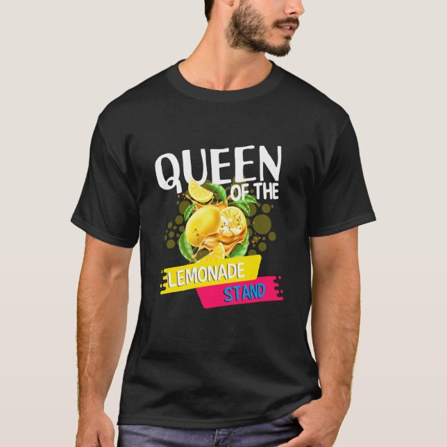 Lemonade Queen Lemonade Stand CEO T-Shirt (Front)