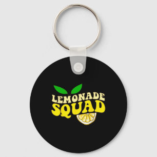 Lemonade Squad Funny For Stand Boss Lemon Juice Su Keychain