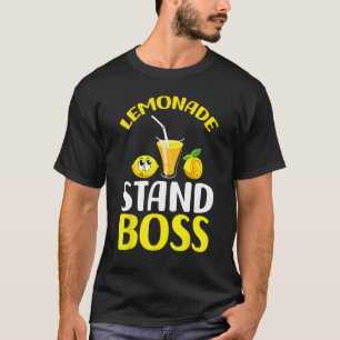 Lemonade Stand Boss Funny lemonade summer T-Shirt