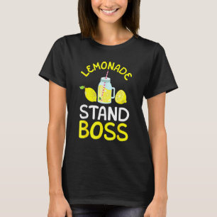 Lemonade Stand Boss Lemon Juice T-Shirt