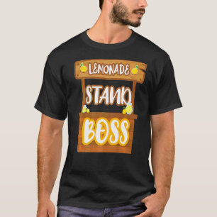 Lemonade Stand Boss Lemon Juice T-Shirt