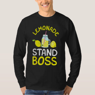 Lemonade Stand Boss Lemon Juice T-Shirt