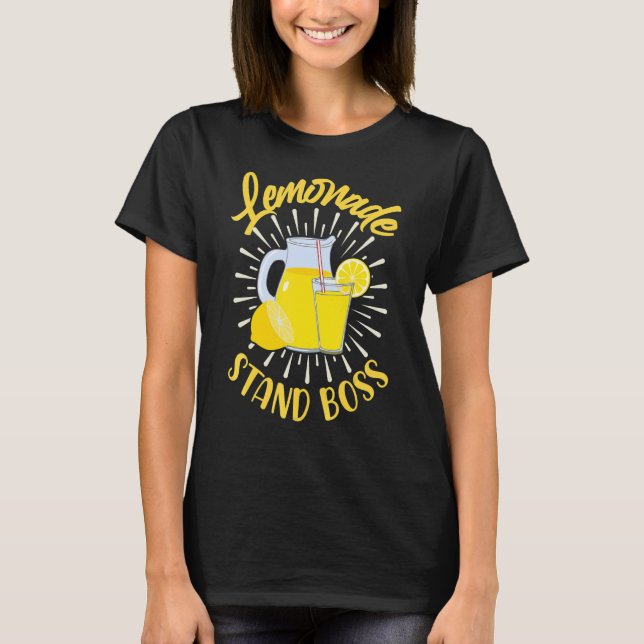 Lemonade Stand Boss  Lemonade Surprise For Kids T-Shirt (Front)