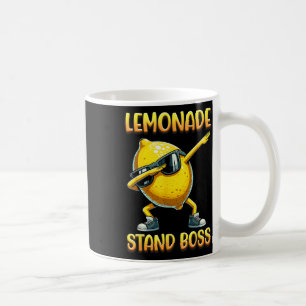 Lemonade Stand Boss Summer Entrepreneur Cool Lemon Coffee Mug
