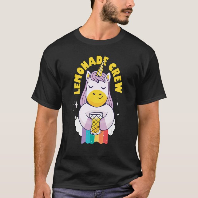 Lemonade Stand Crew Uniform Entrepreneur Kids  Uni T-Shirt (Front)