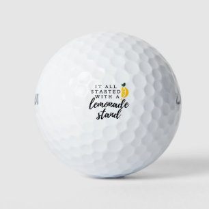 lemonade-stand golf balls