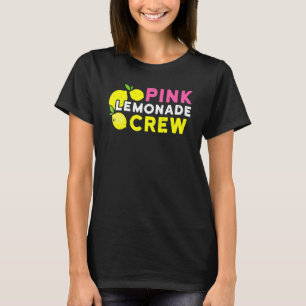 Lemonade Stand Pink Lemonade Crew Summer Fruit Lem T-Shirt