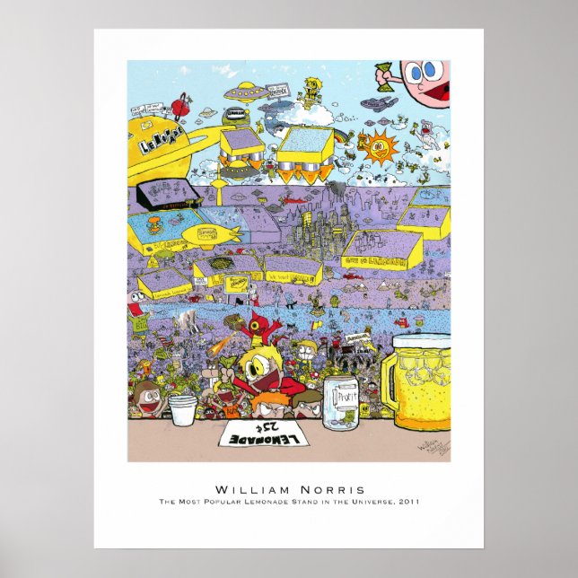 Lemonade Stand - Posters and Prints (Front)