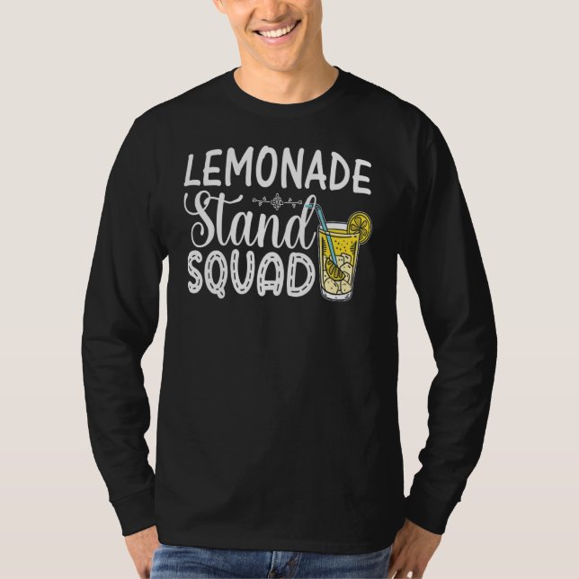 Lemonade Stand Squad Security Lemon Juice 1 T-Shirt (Front)