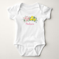 Lemonade Sunshine Pink Floral Birthday
