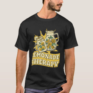 Lemonade Therapy Cardboard Lemon Juice Lemonade St T-Shirt