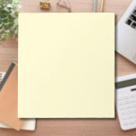 Lemonade Yellow Solid Colour | Classic Elegant Notepad<br><div class="desc">Lemonade Yellow Solid Colour | Classic | Elegant | Trendy | Stylish | Gift</div>