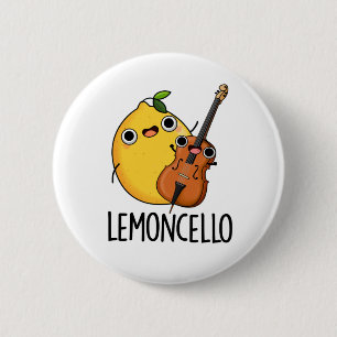 Lemoncello Funny Drink Pun  2 Inch Round Button