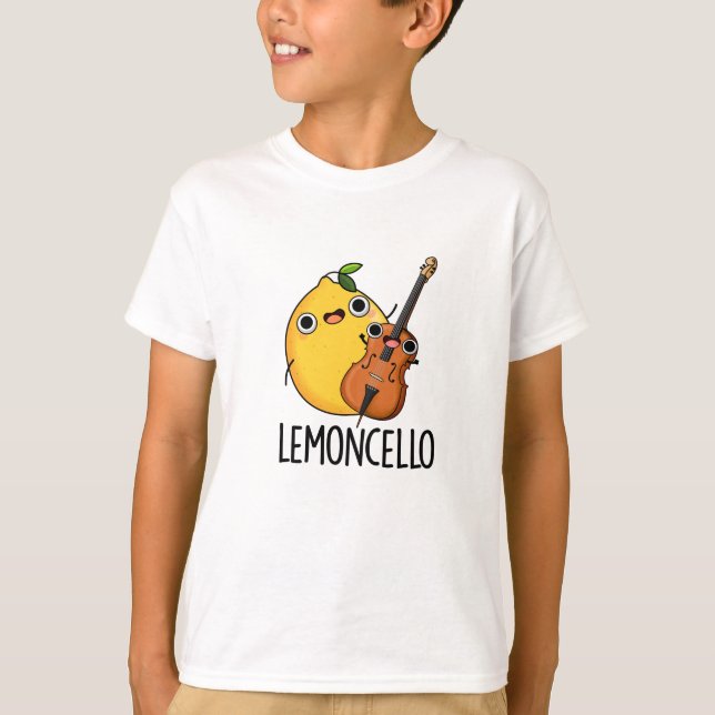 Lemoncello Funny Drink Pun  T-Shirt (Front)