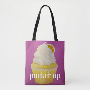 Lemondrop Pucker Up Tote Bag