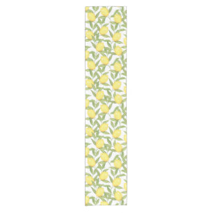 Lemons All-Over Print Short Table Runner