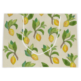 Lemons and Leaves gift bag
