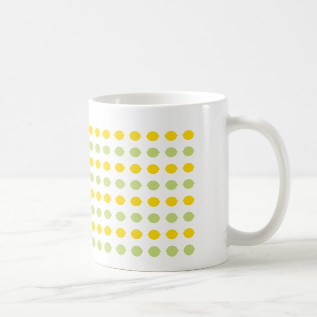 Lemons and Limes Coffee Mug (Right)