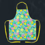 Lemons Apron<br><div class="desc">This apron is shown in lovely lemons art print in vibrant colors.
Customize this item or buy as is.
Licensed Image</div>