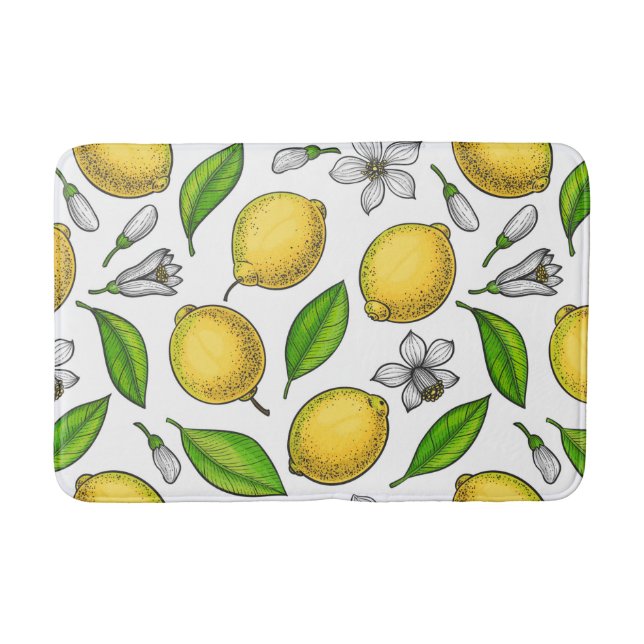 Lemons Bath Mat (Front)