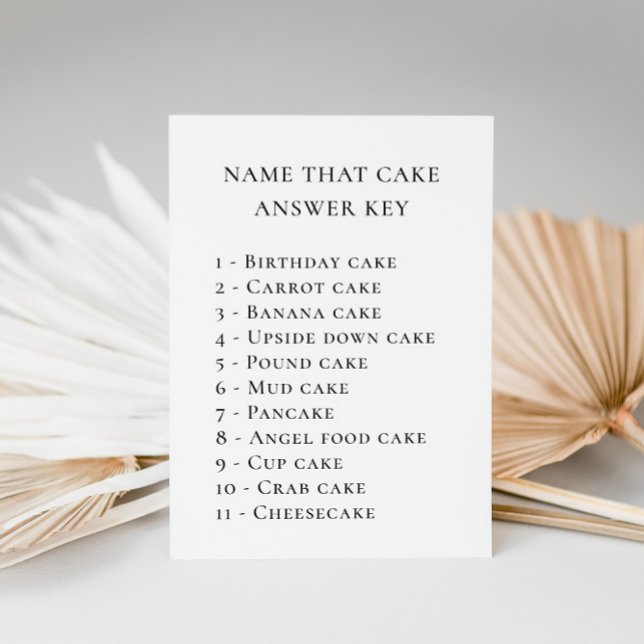 Lemons Blossom Greenery Chic Bridal Shower Game (Creator Uploaded)