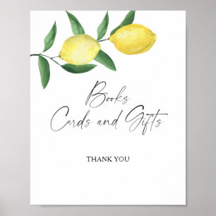LEMONS - BOOKS CARDS AND GIFTS Poster