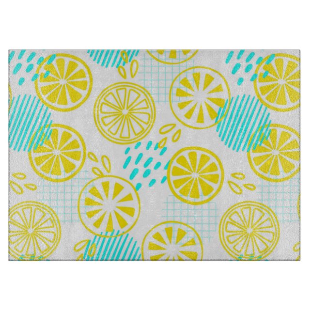 Lemons Cutting Board (Front)