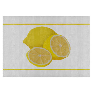 Lemons cutting board
