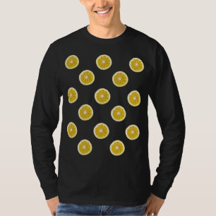 Lemons Fruit Pattern T-Shirt