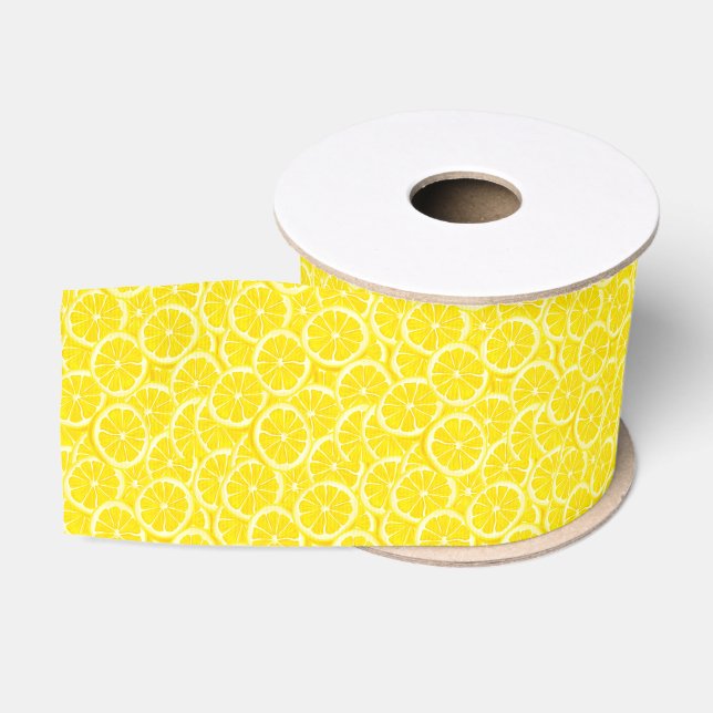 Lemons Grosgrain Ribbon (Spool)