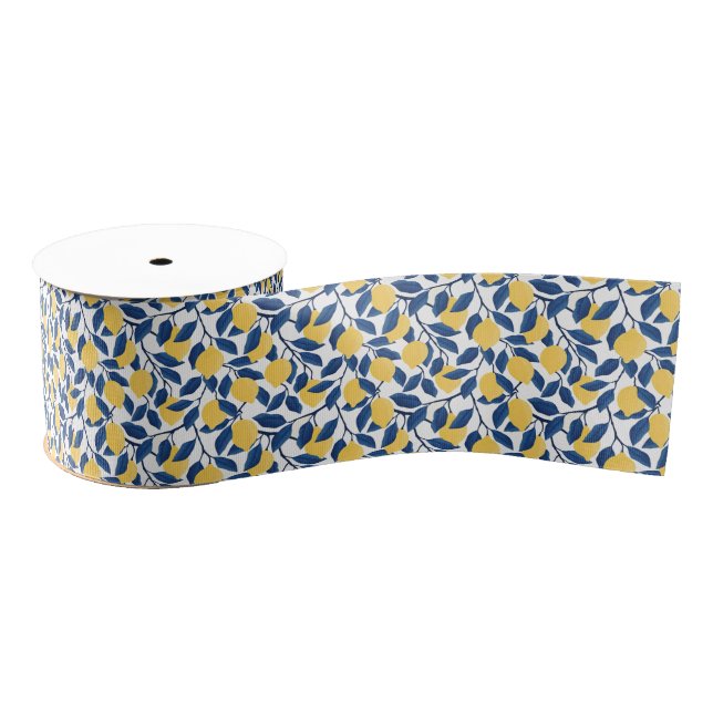Lemons Grosgrain Ribbon (Spool)