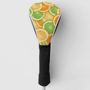 Lemons, Limes and Oranges  Golf Head Cover