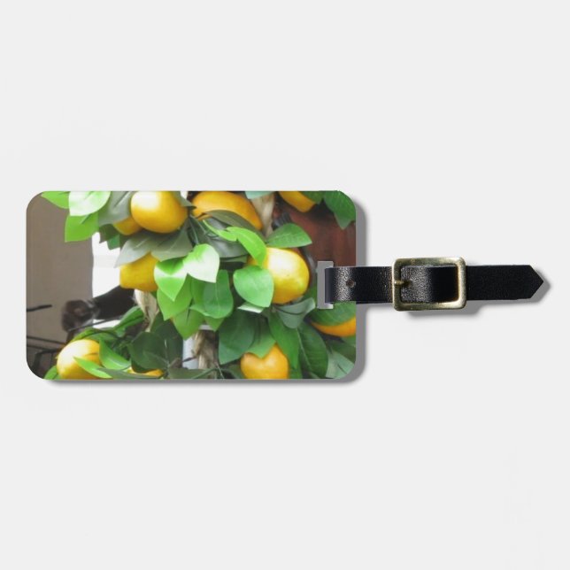 Lemons Luggage Tag (Front Horizontal)