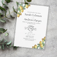 Lemons Mediterranean Sicilian Destination Wedding