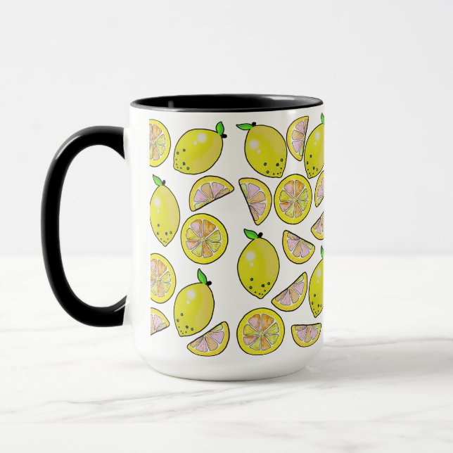 Lemons Mug (Left)