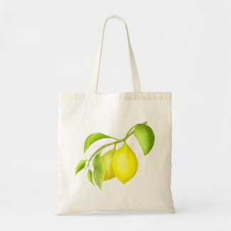 Lemons on a Branch Tote Bag